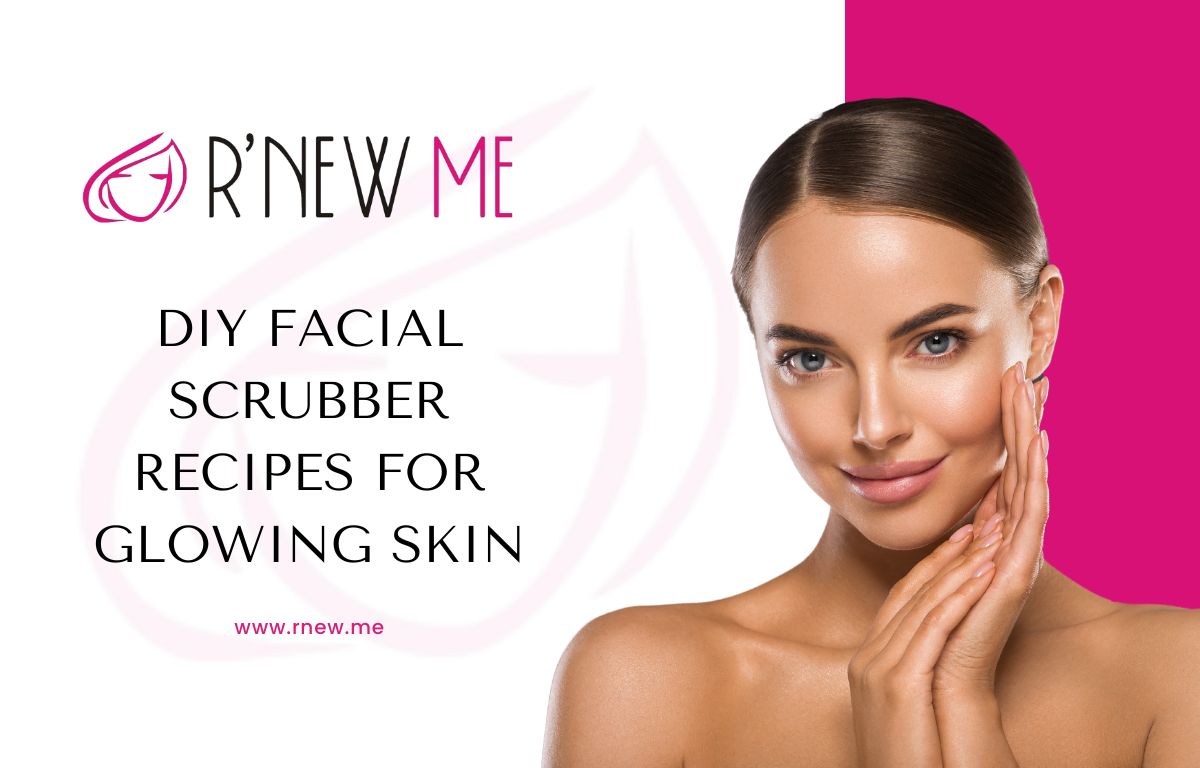 DIY Facial Scrubber Recipes For Glowing Skin