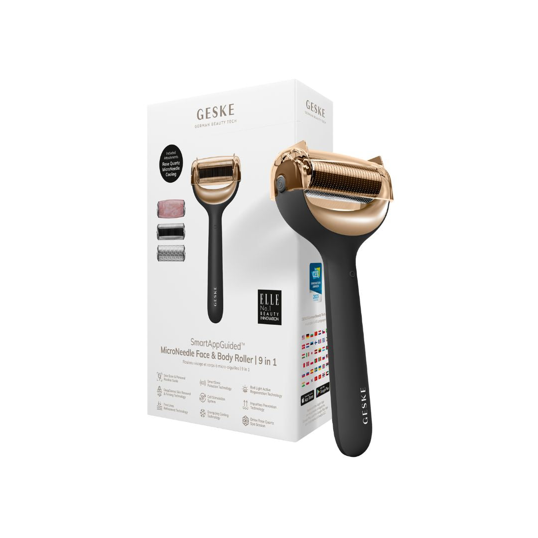 GESKE Micro Needle Face & Body Roller 9 in 1