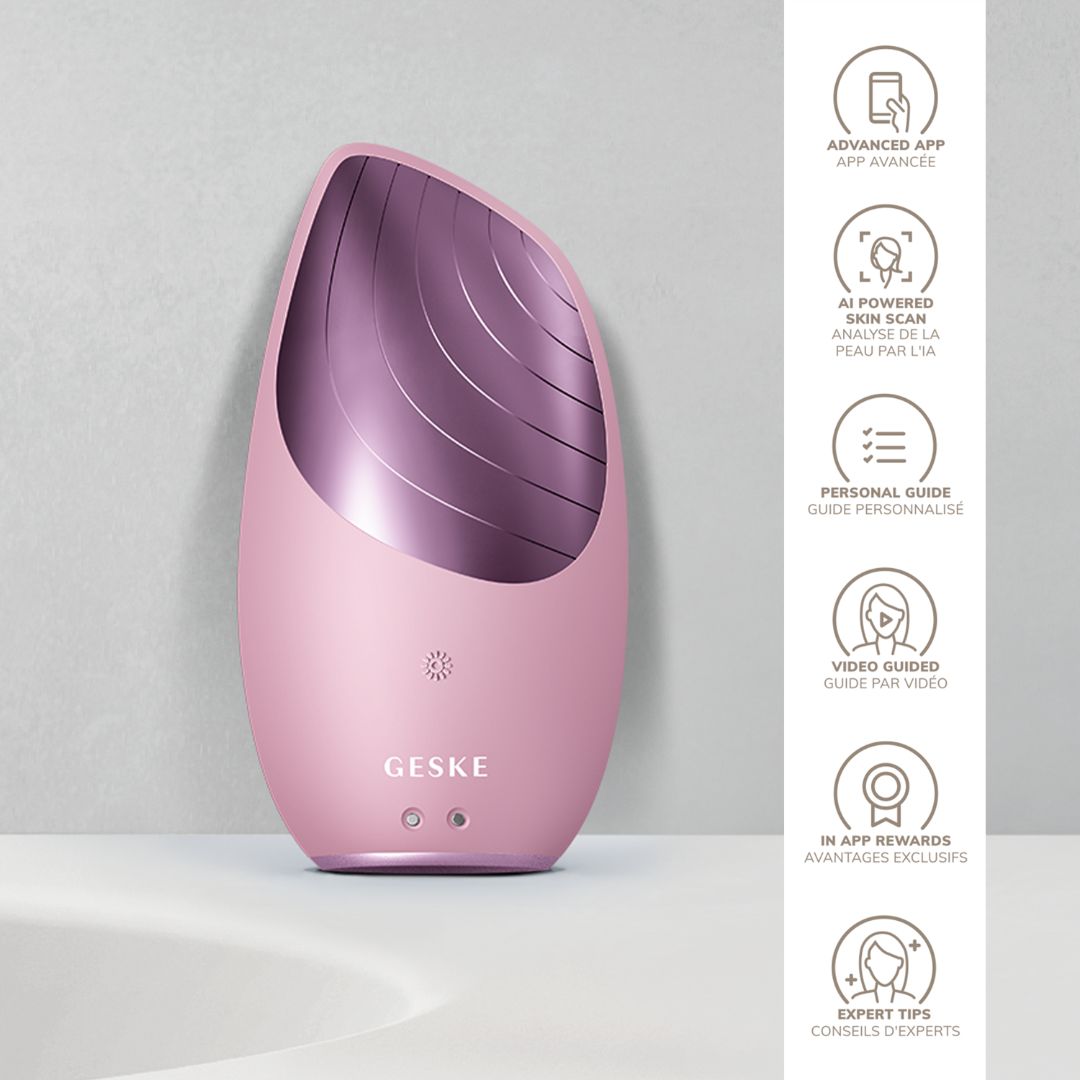 GESKE Sonic Thermo Facial Brush 6 in 1