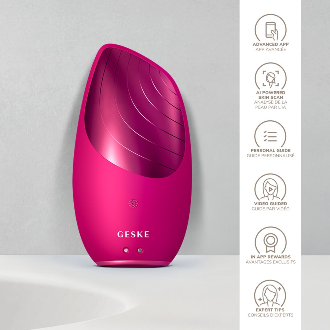 GESKE Sonic Thermo Facial Brush 6 in 1