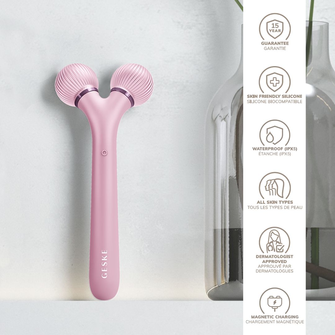 GESKE Sonic Facial Roller 4 in 1