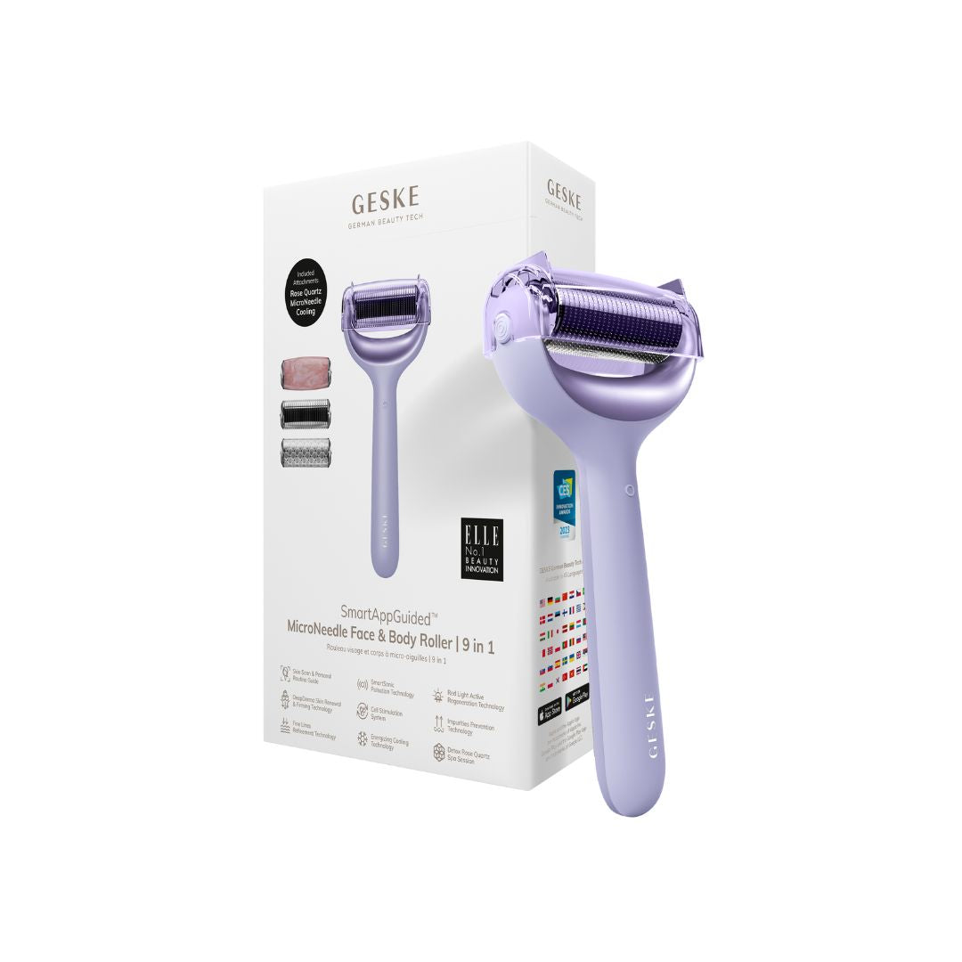 GESKE Micro Needle Face & Body Roller 9 in 1