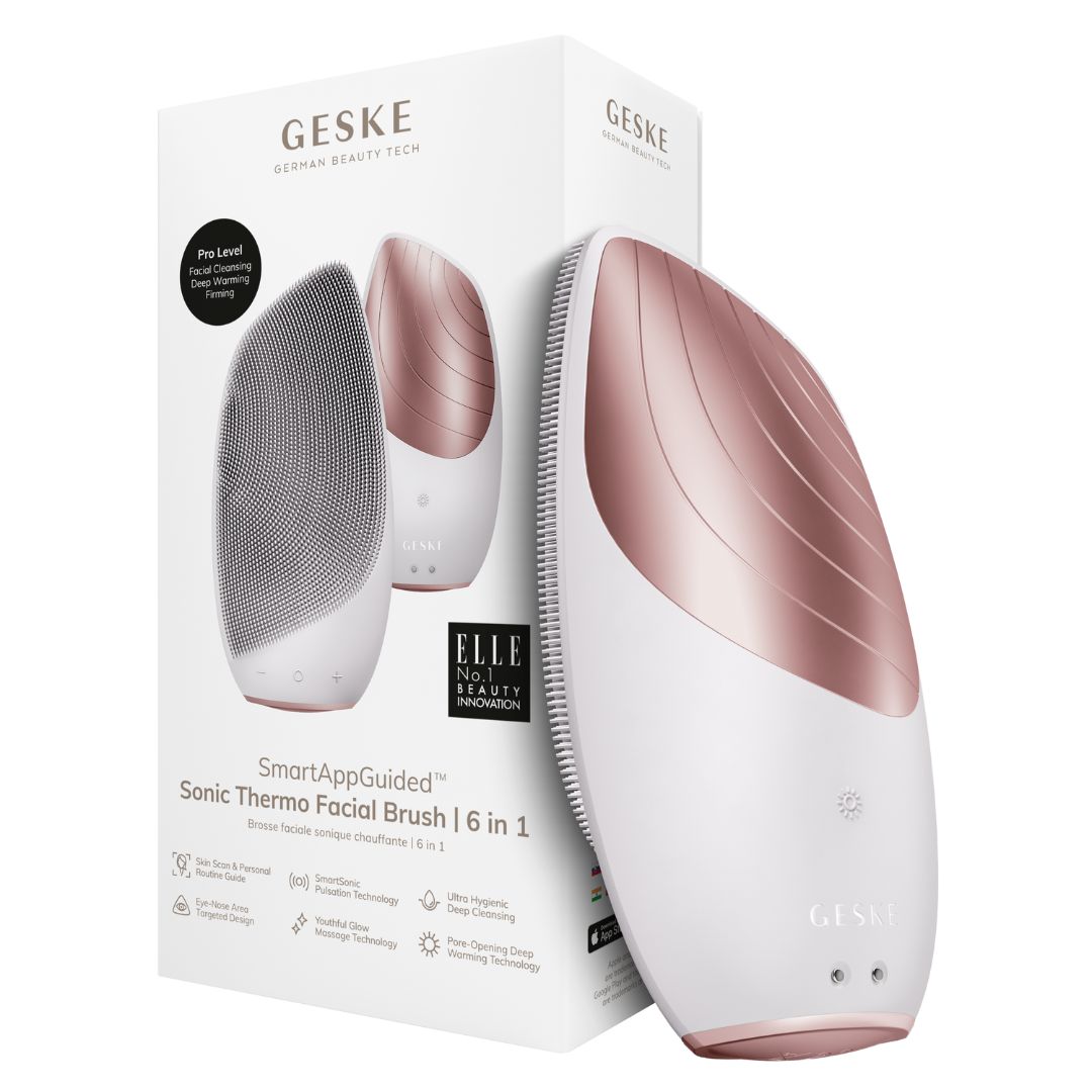 GESKE Sonic Thermo Facial Brush 6 in 1