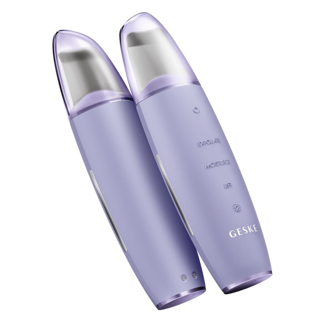 GESKE MicroCurrent Skin Scrubber BlackHead Remover 9 in 1