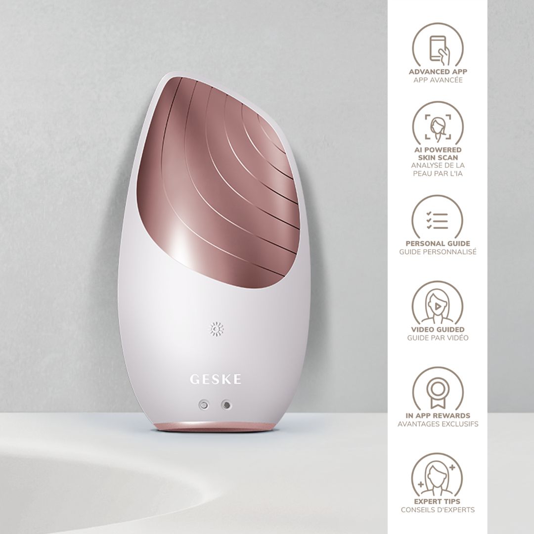 GESKE Sonic Thermo Facial Brush 6 in 1