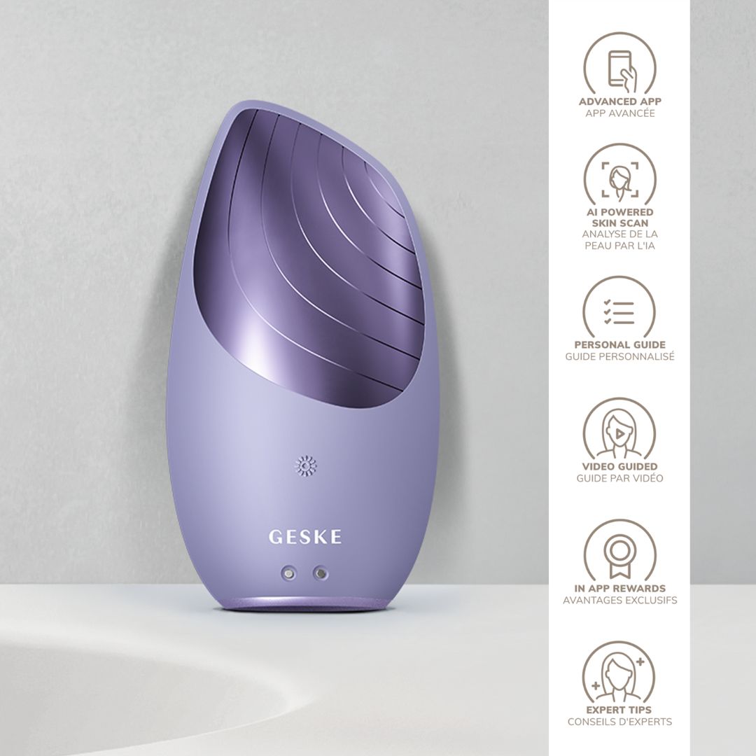 GESKE Sonic Thermo Facial Brush 6 in 1