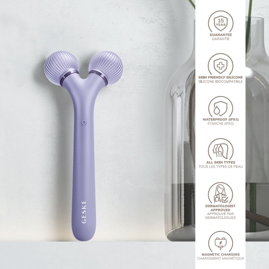 GESKE Sonic Facial Roller 4 in 1