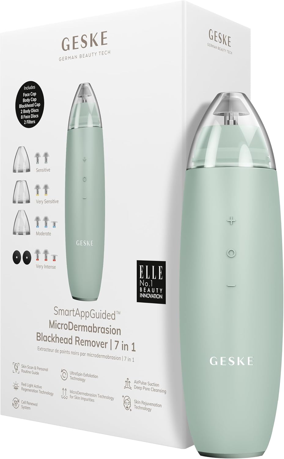 GESKE Micro Dermabrasion Blackhead Remover 7 in 1