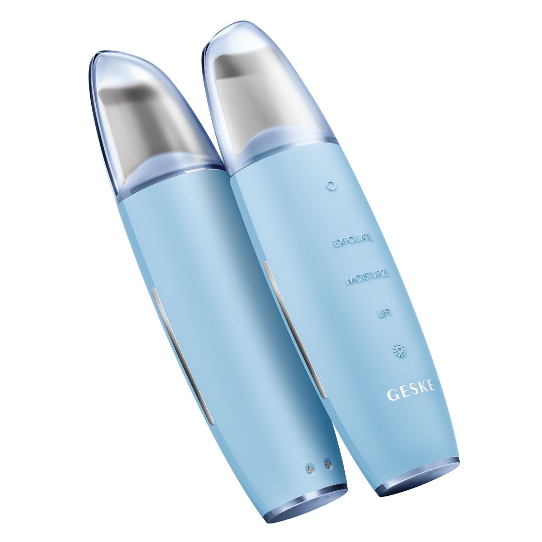 GESKE MicroCurrent Skin Scrubber BlackHead Remover 9 in 1