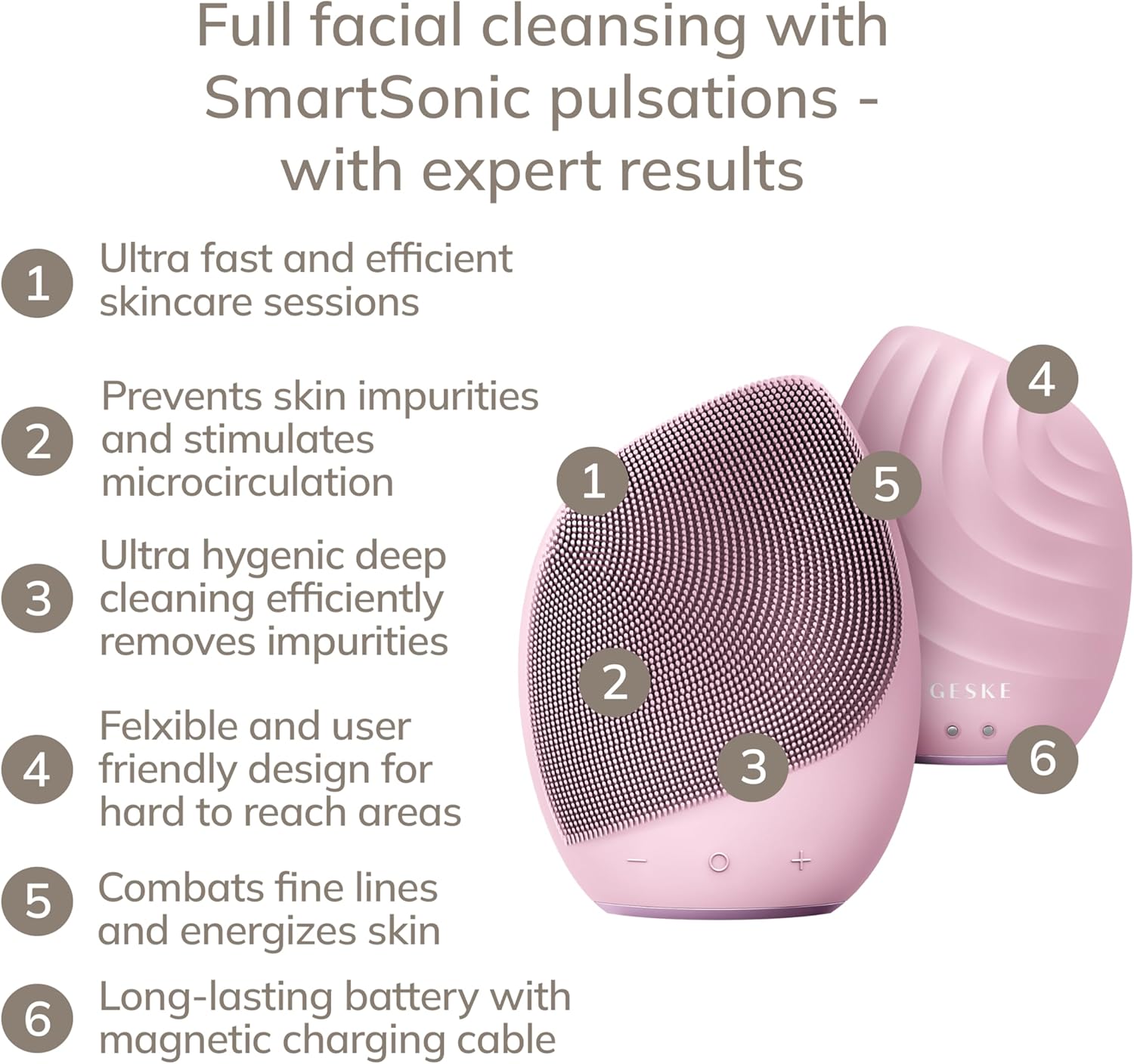 GESKE Sonic Brush 5 in 1