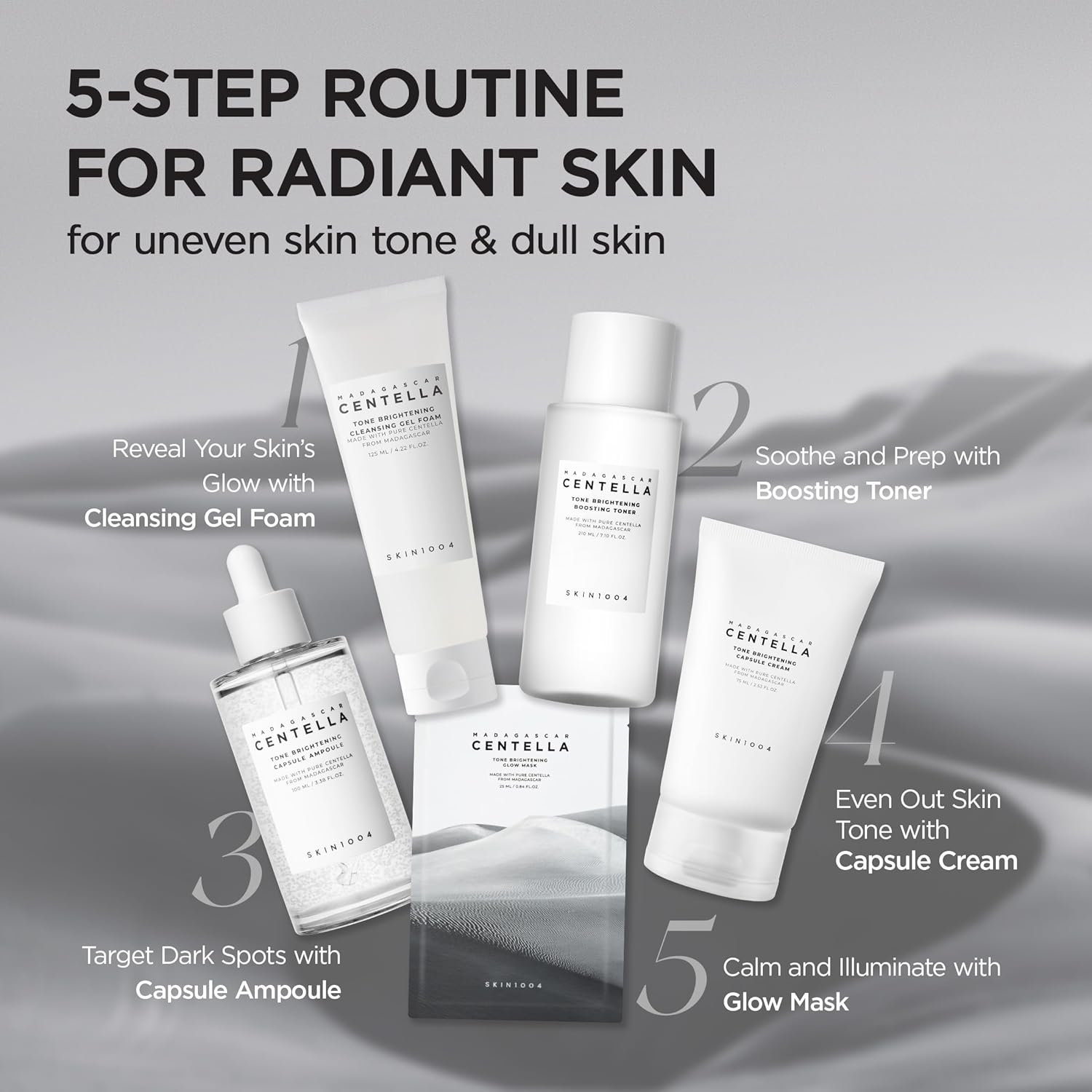 SKIN1004 Madagascar Centella Tone Brightening Capsule Ampoule 100ml