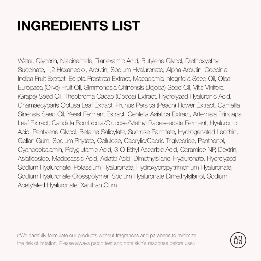 ANUA Niacinamide 10% and TXA 4% Serum 30ML