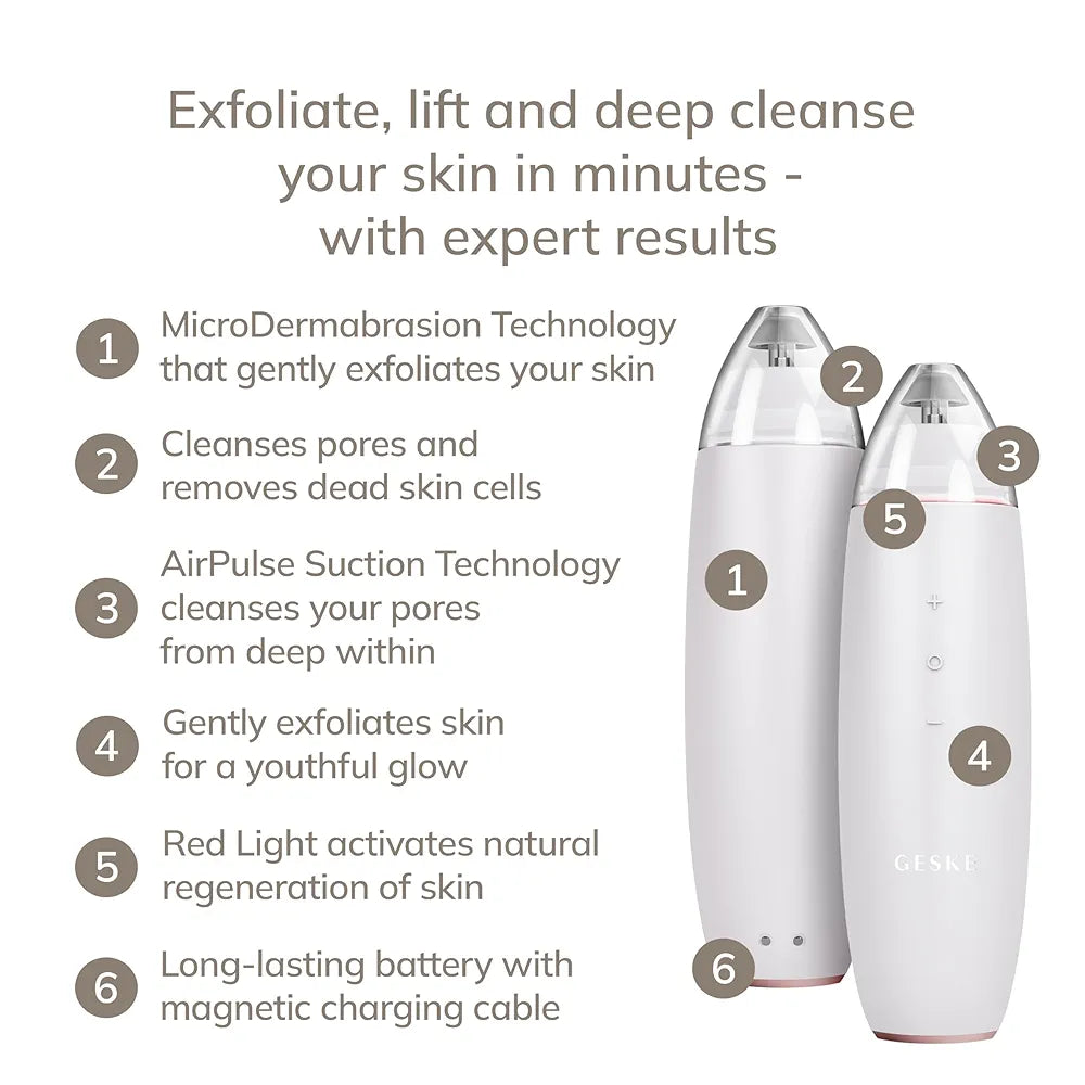 GESKE Micro Dermabrasion Blackhead Remover 7 in 1