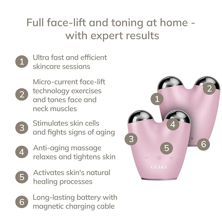 GESKE MicroCurrent Face Lifter 6 in 1