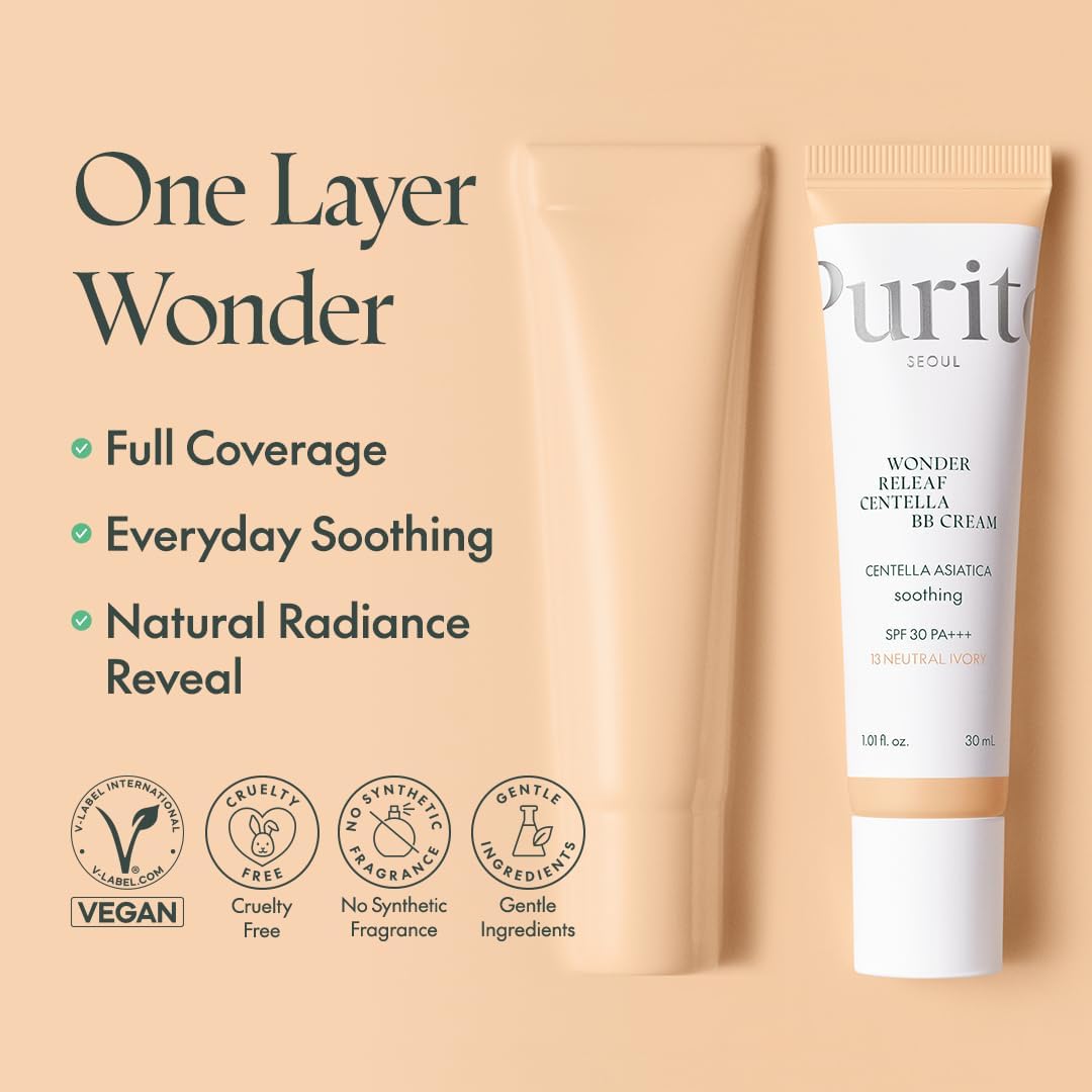 PURITO Wonder Releaf Centella BB Cream #23 Natural Beige
