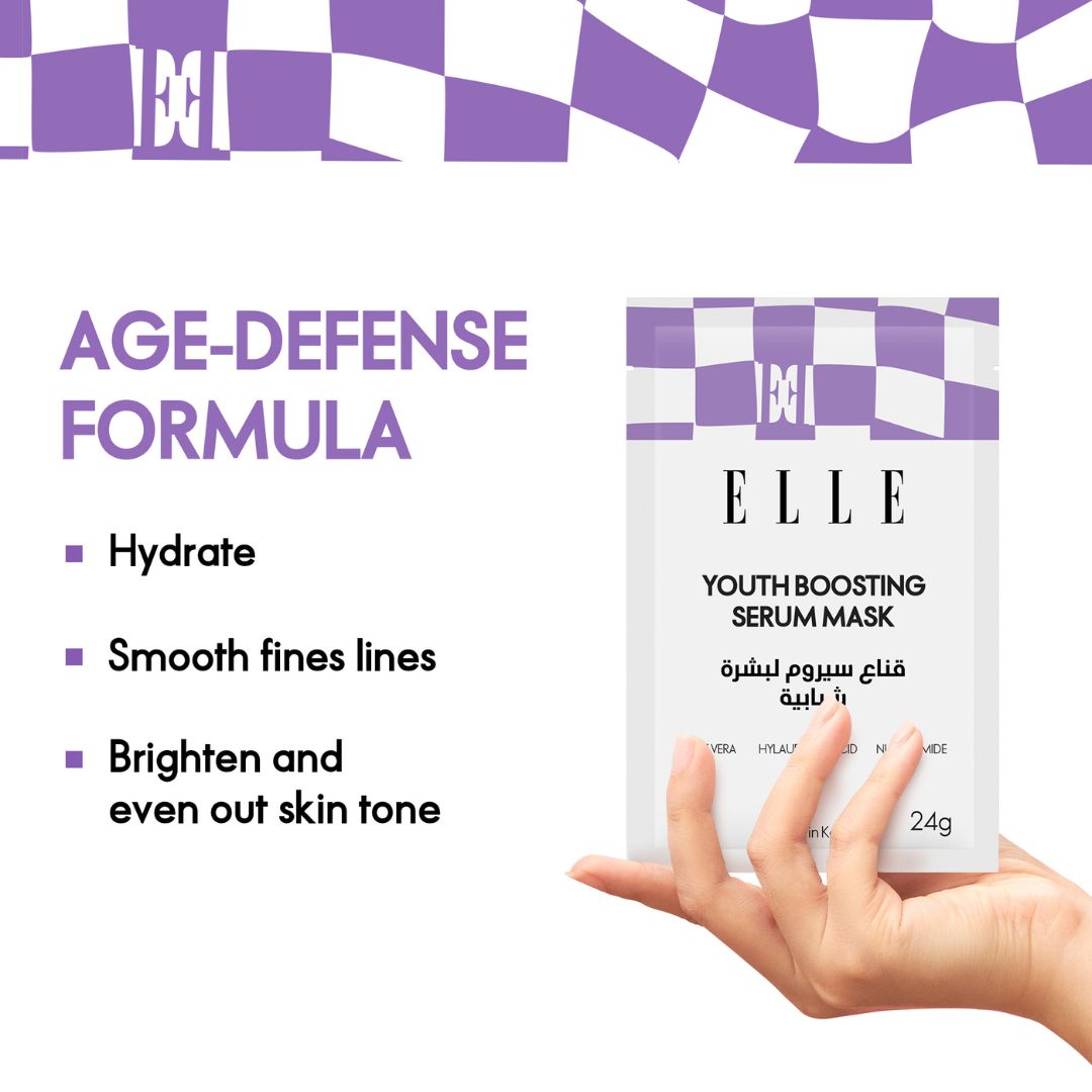 ELLE Youth Boosting Serum Mask