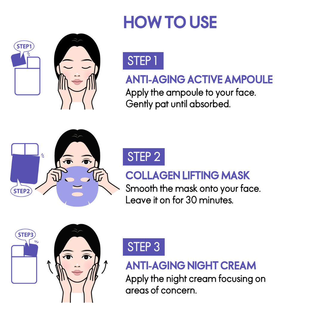 Elle Anti Aging Collagen Lifting Mask