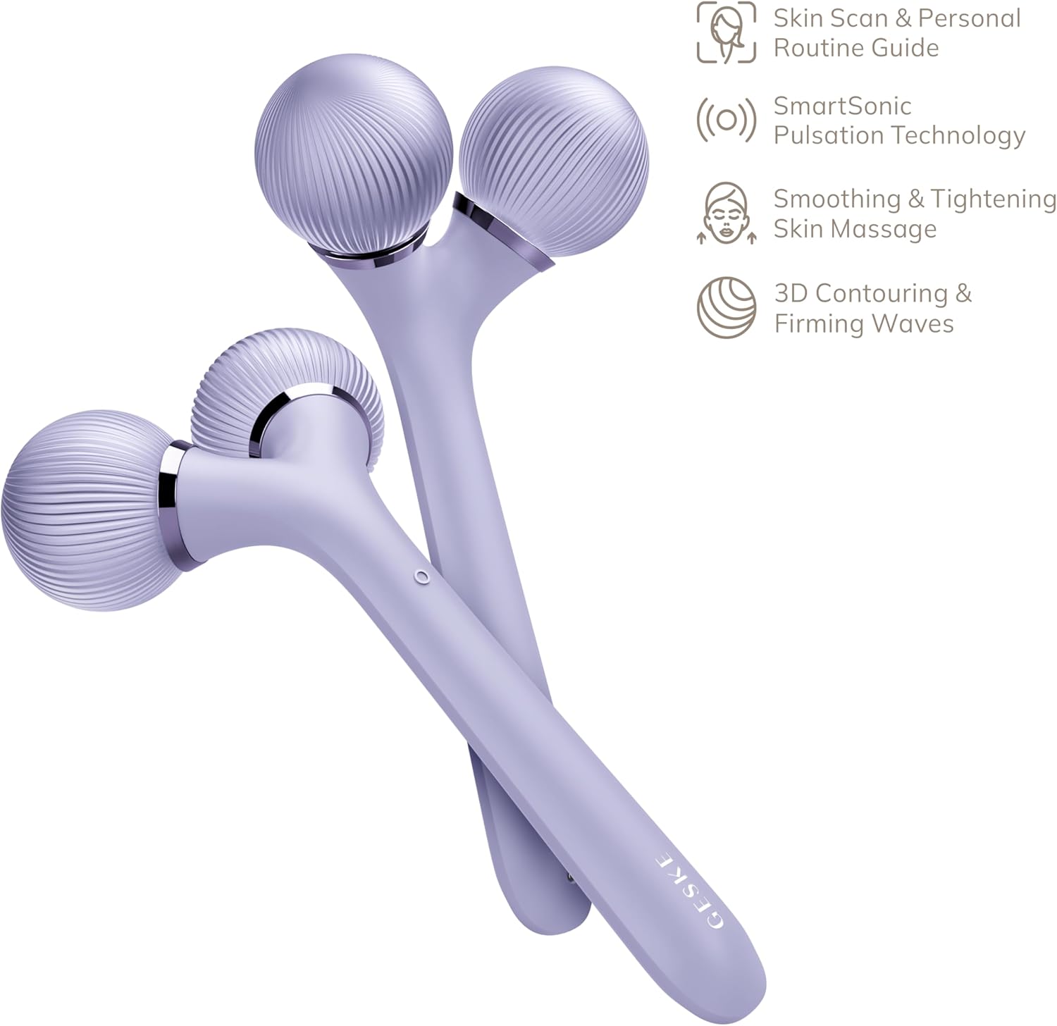 GESKE Sonic Facial & Body Roller 4 in 1