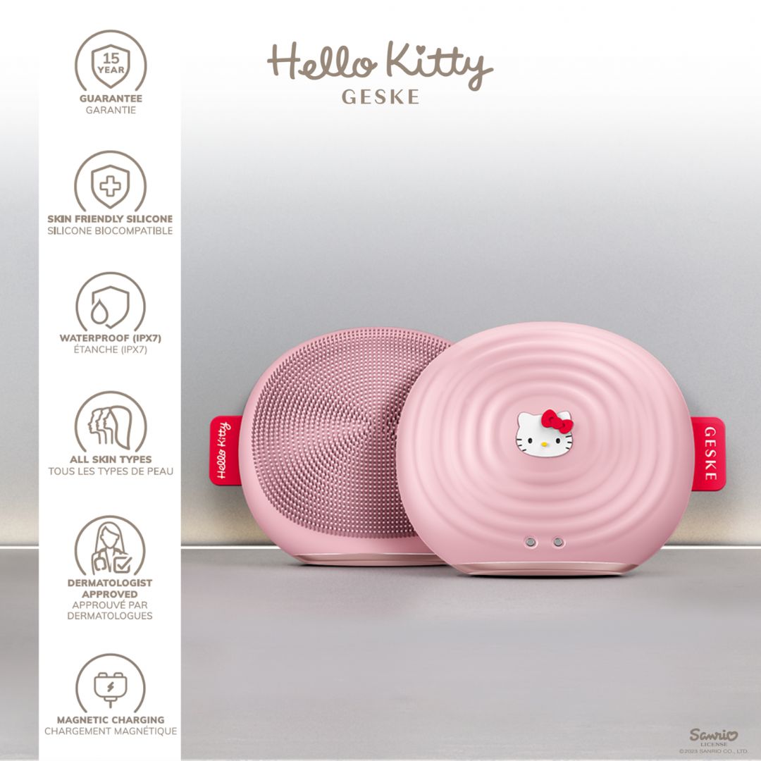 GESKE Sonic Facial Brush Hello Kitty 4 in 1