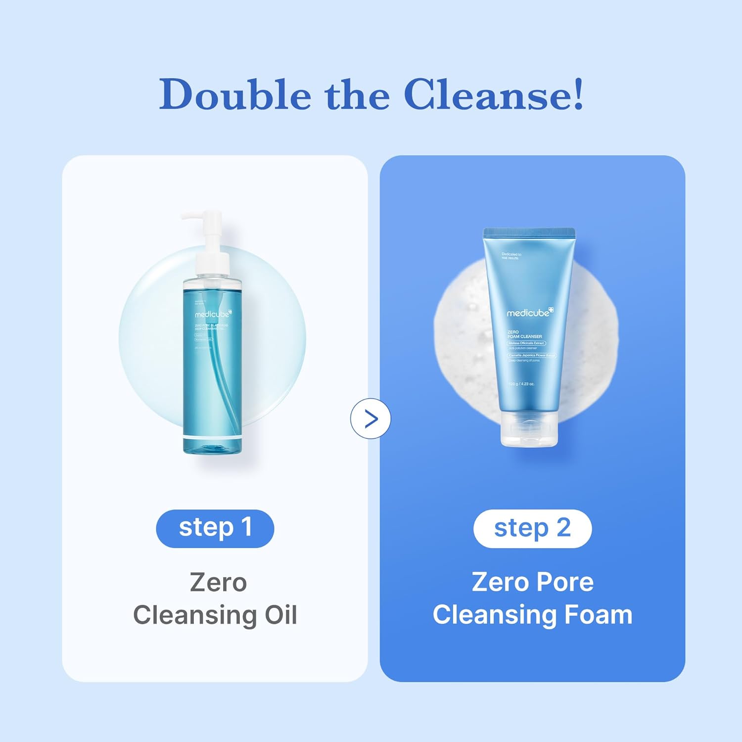 MEDICUBE-ZERO FOAM CLEANSER 120g