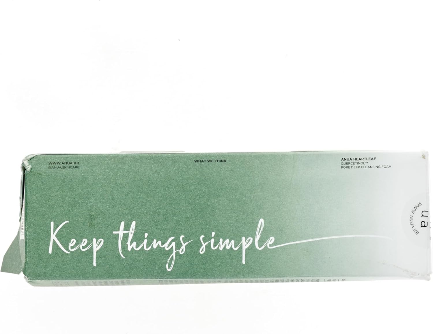 ANUA Heartleaf Quercetinol Pore Deep Cleansing Foam 150ML