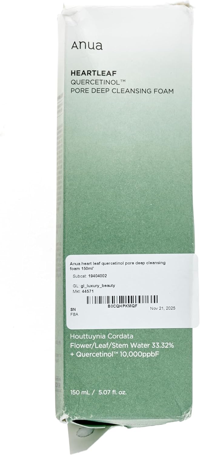 ANUA Heartleaf Quercetinol Pore Deep Cleansing Foam 150ML