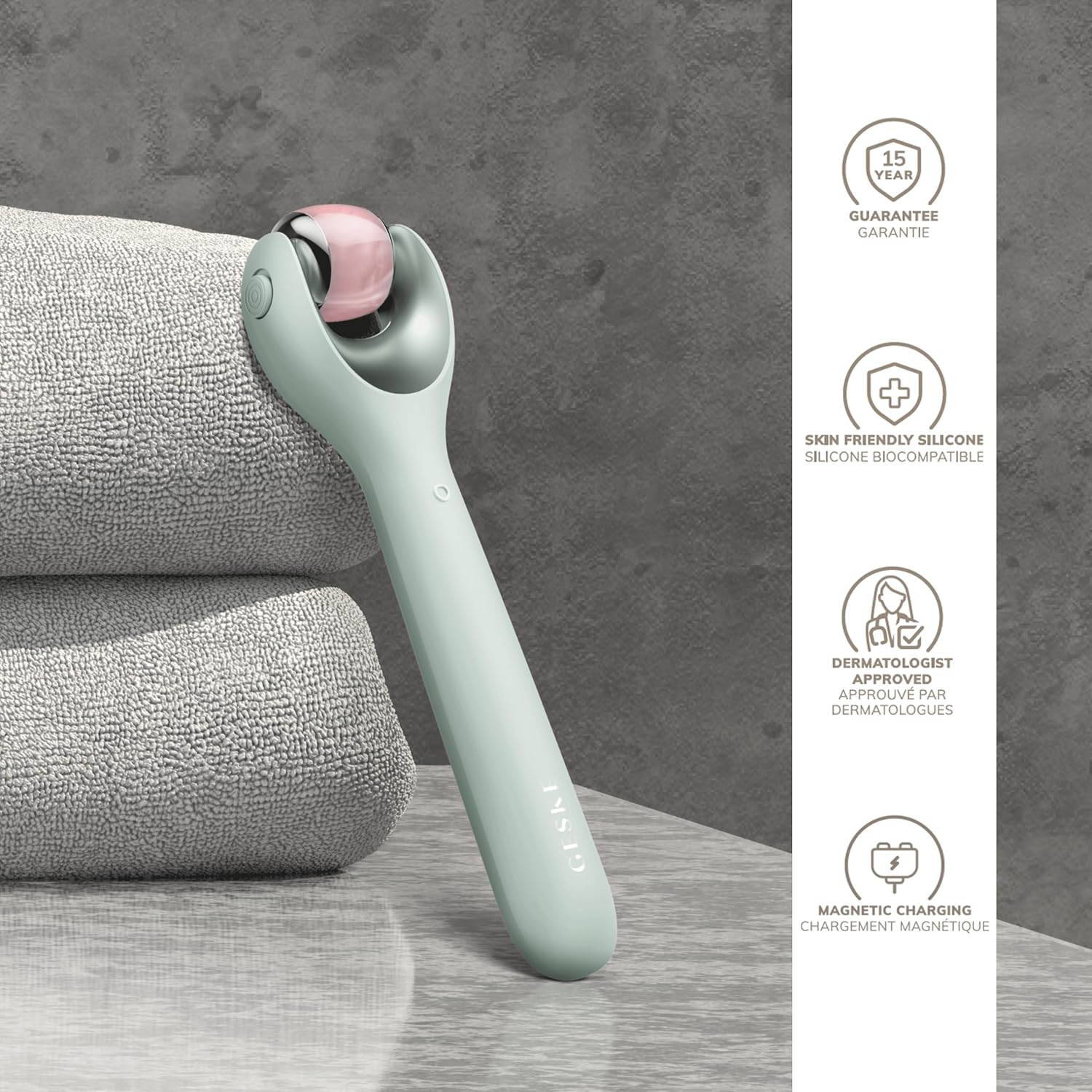 GESKE Micro Needle Face Roller 9 in 1