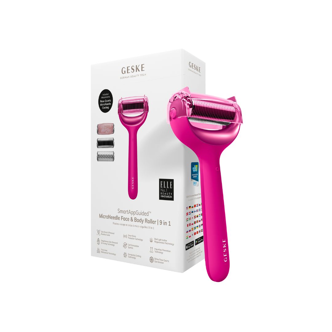 GESKE Micro Needle Face & Body Roller 9 in 1