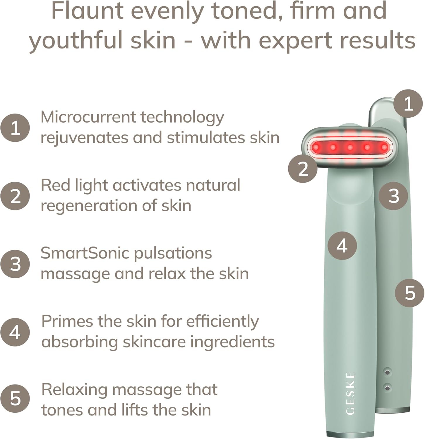 GESKE Skin Firming Wand | 7 in 1