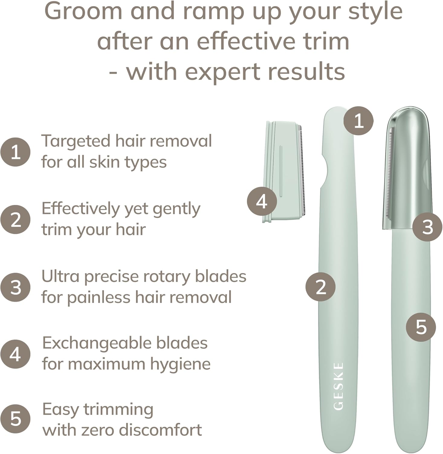GESKE Precision Trimmer | 4 in 1