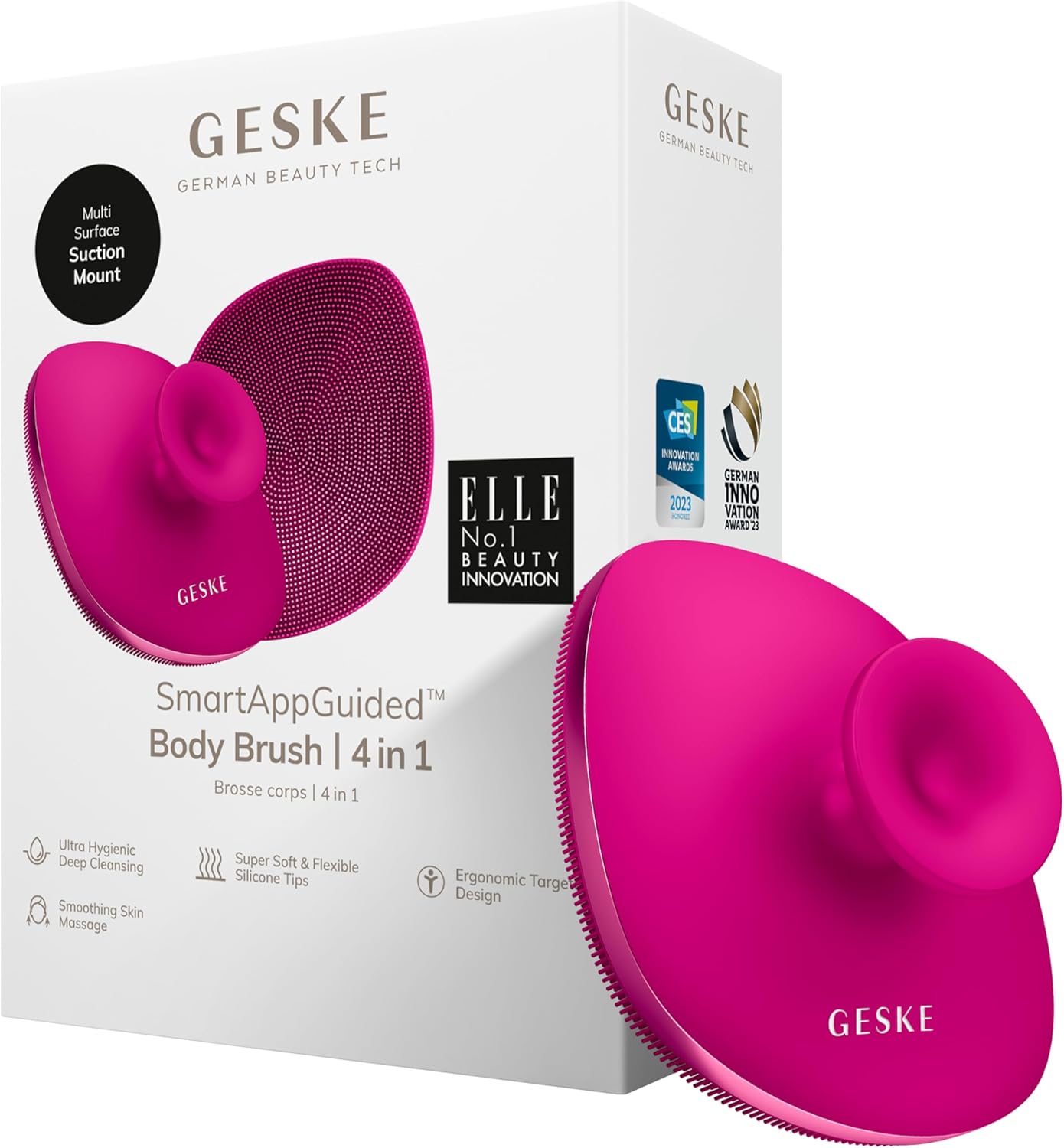 GESKE Body Brush | 4 in 1
