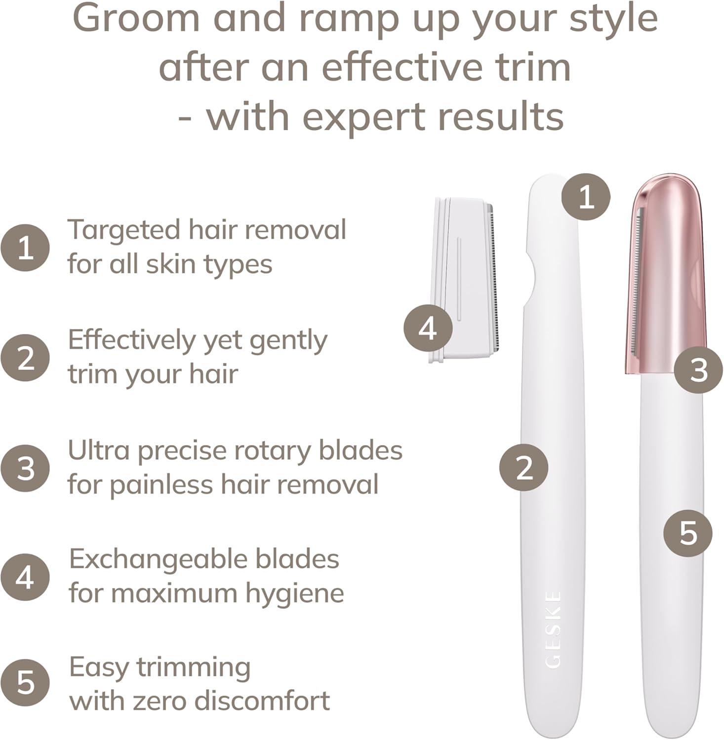 GESKE Precision Trimmer | 4 in 1