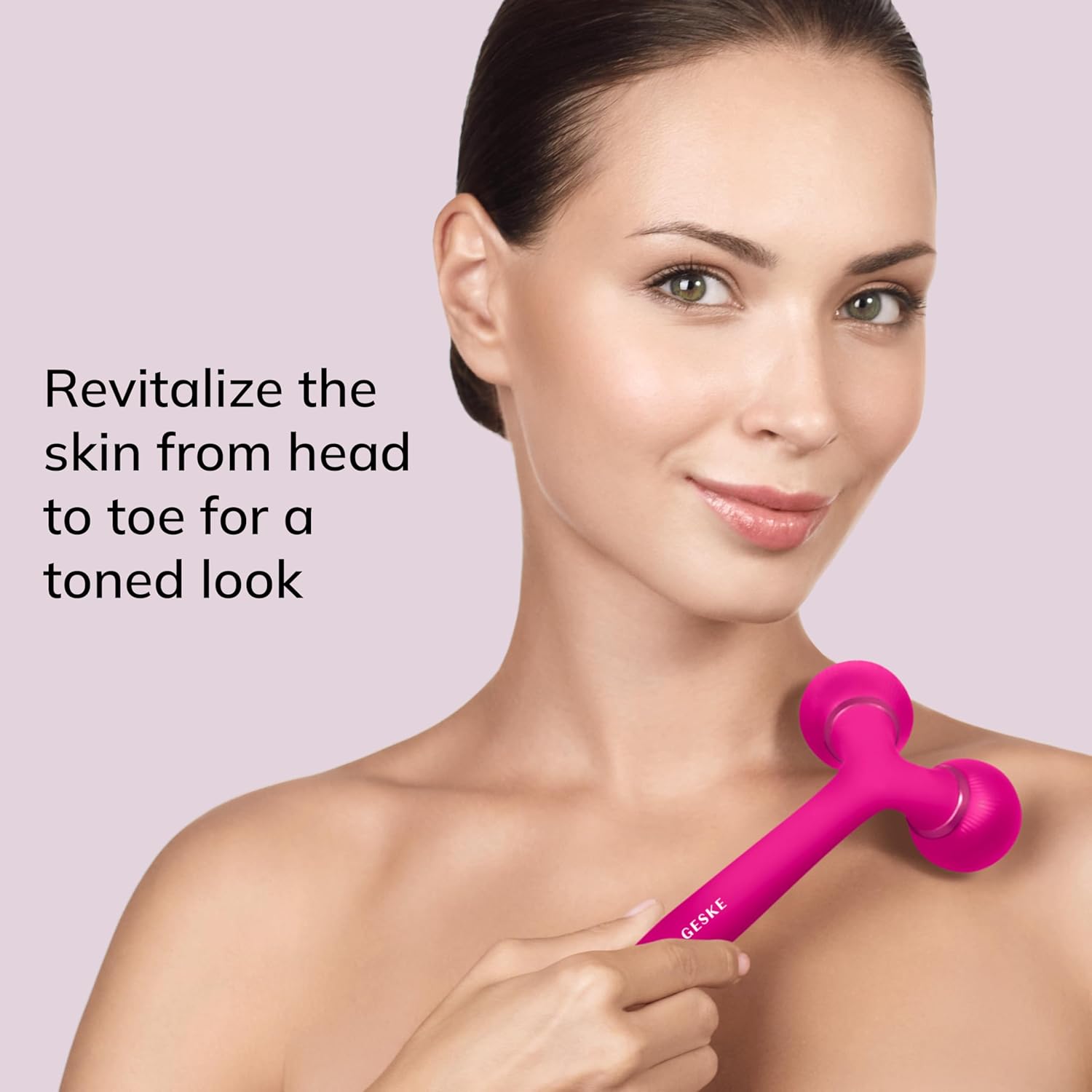 GESKE Sonic Facial & Body Roller 4 in 1