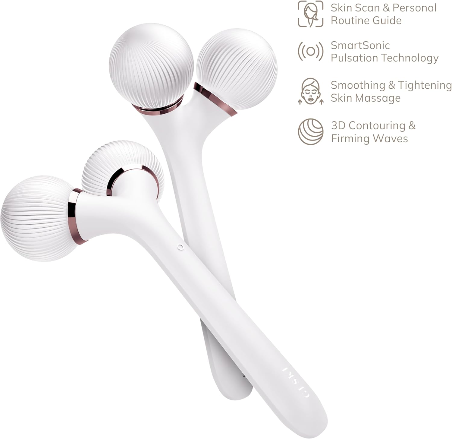 GESKE Sonic Facial & Body Roller 4 in 1