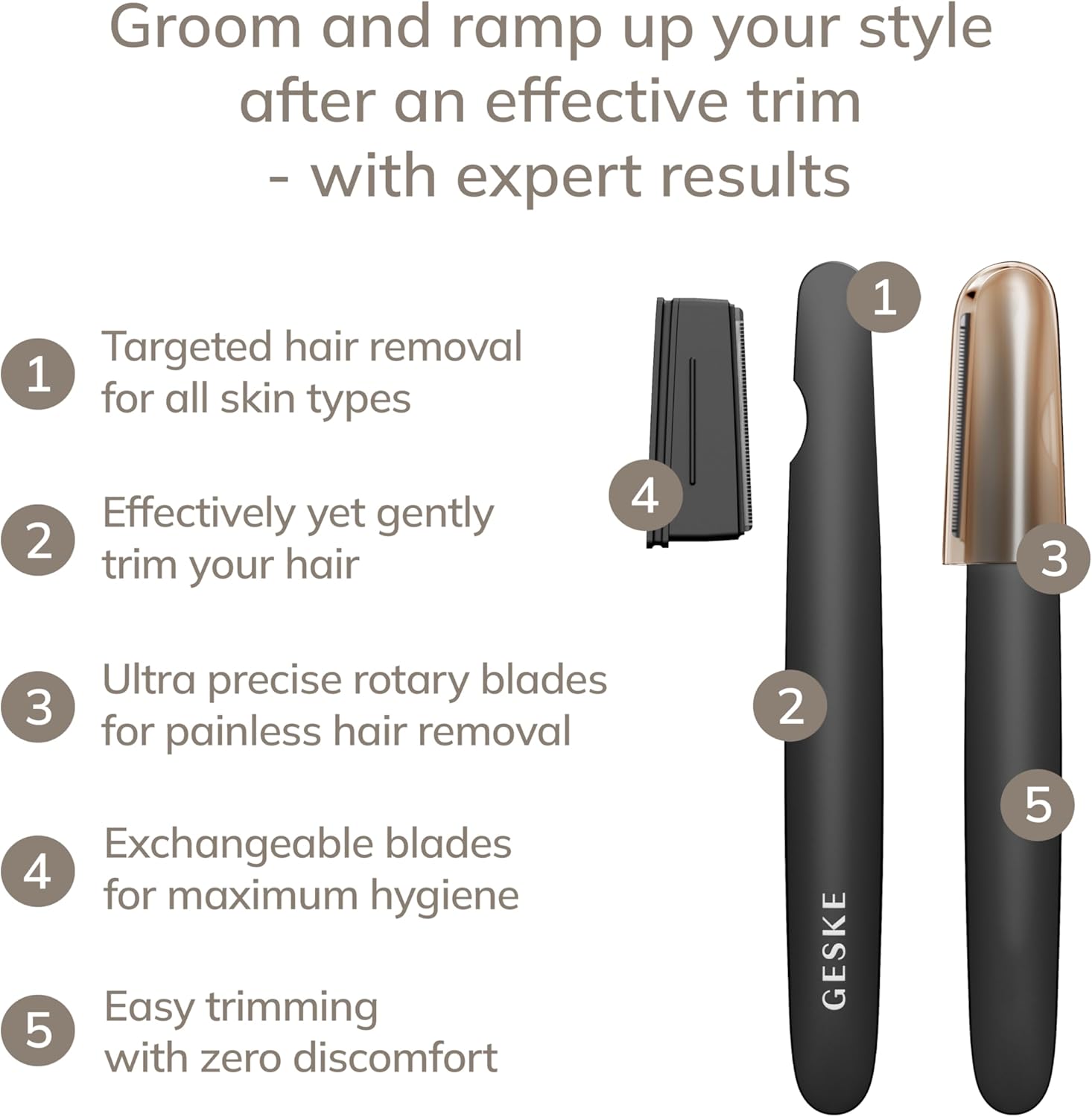 GESKE Precision Trimmer | 4 in 1