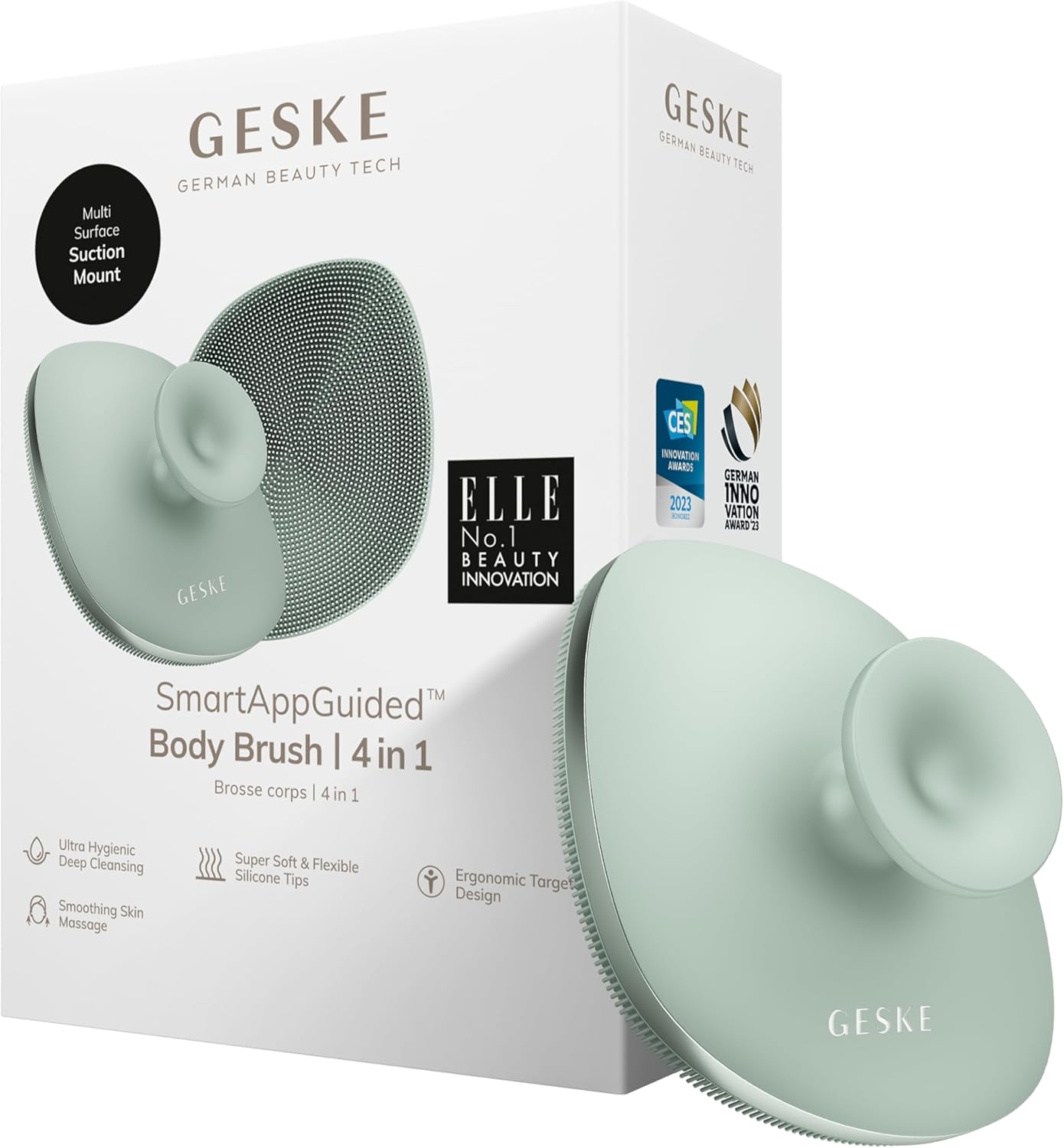 GESKE Body Brush | 4 in 1