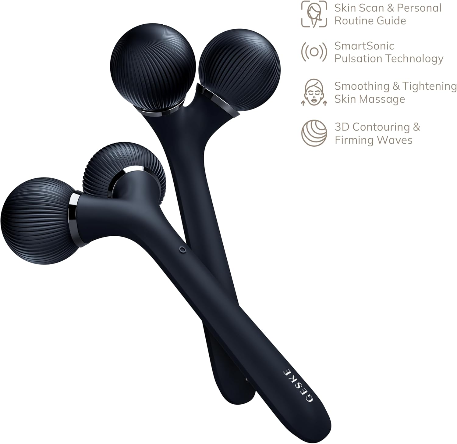 GESKE Sonic Facial & Body Roller 4 in 1