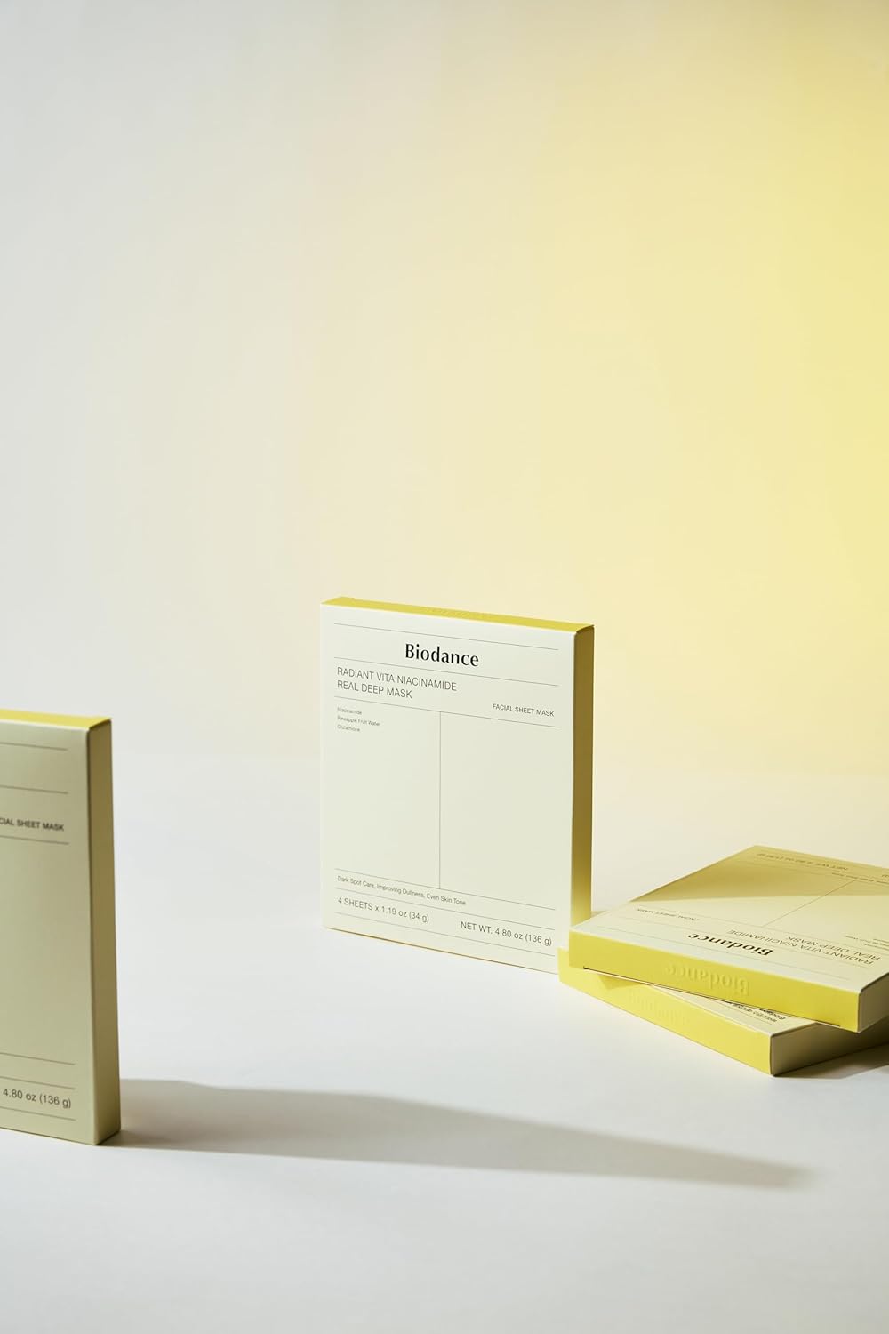 Radiant Vita Niacinamide Real Deep Mask  1Box (34g*4ea)