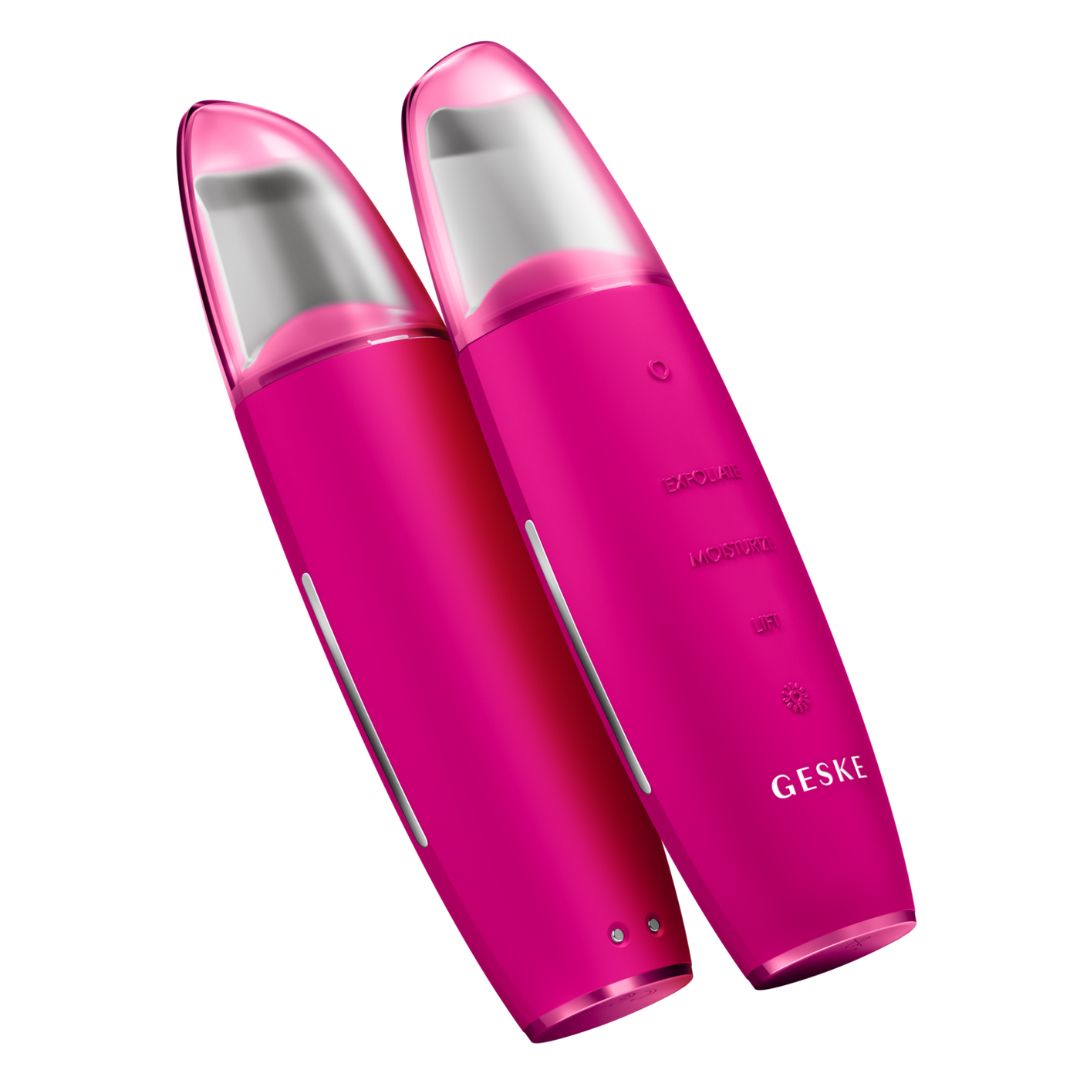 GESKE MicroCurrent Skin Scrubber BlackHead Remover 9 in 1