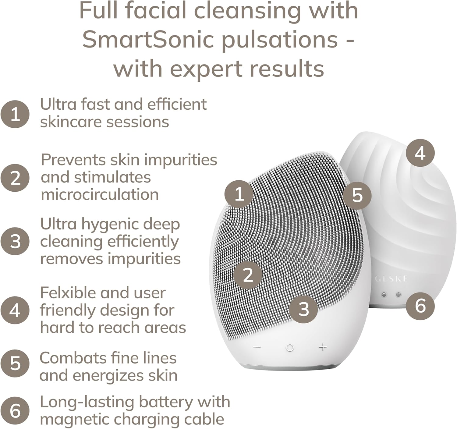GESKE Sonic Brush 5 in 1