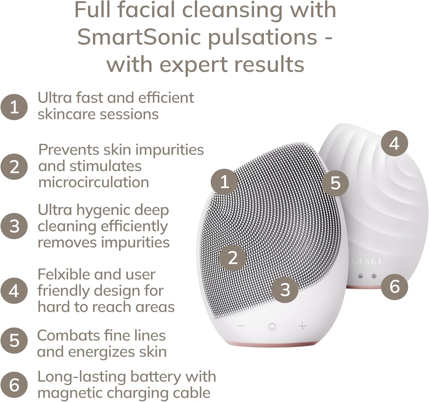 GESKE Sonic Brush 5 in 1