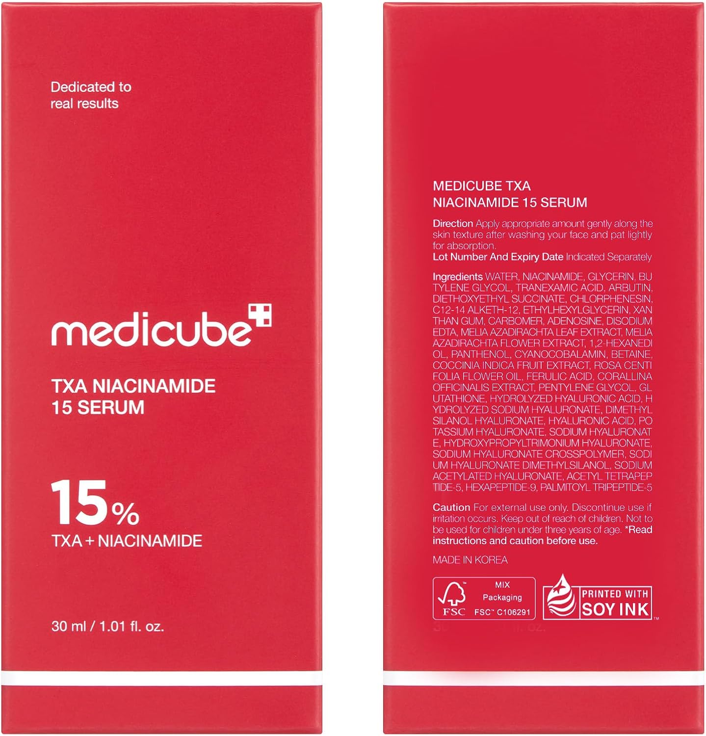 MEDICUBE-TXA NIACINAMAIDE 15 SERUM 30ml