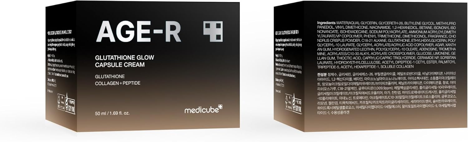 MEDICUBE-AGE-R GLUTATHIONE GLOW CAPSULE CREAM 50ml