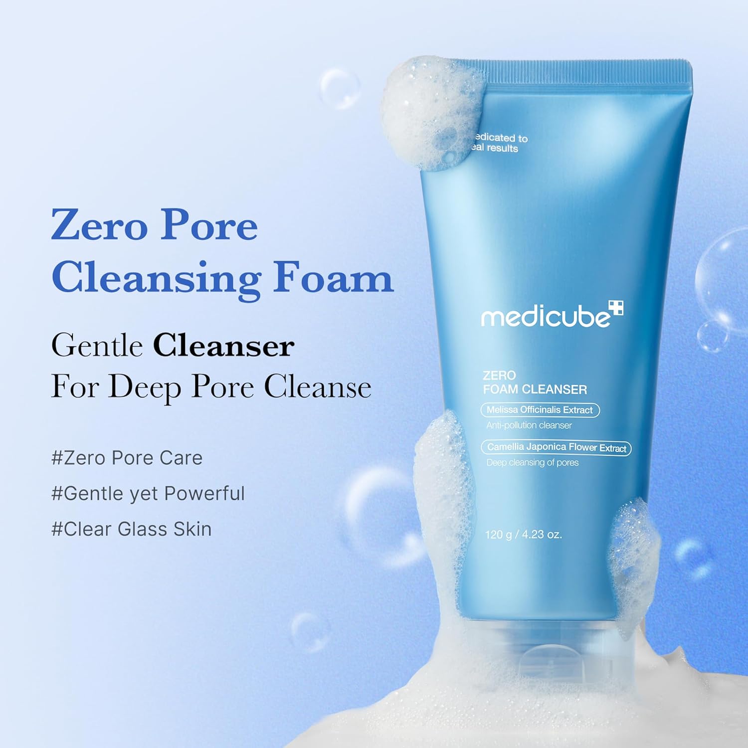 MEDICUBE-ZERO FOAM CLEANSER 120g