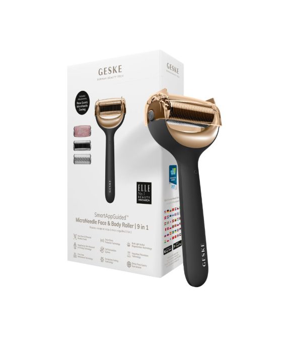 GESKE Micro Needle Face & Body Roller 9 in 1